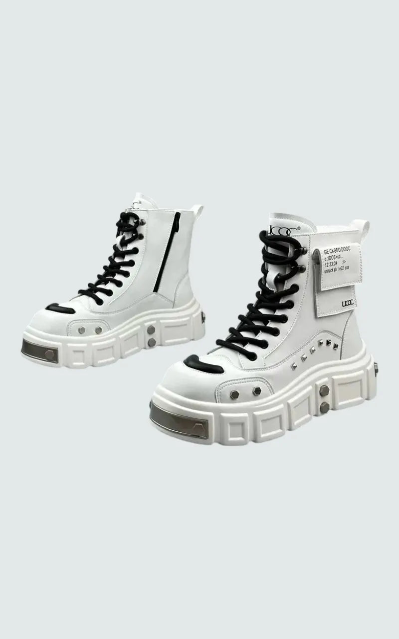 Chrome Riot Platform Boots