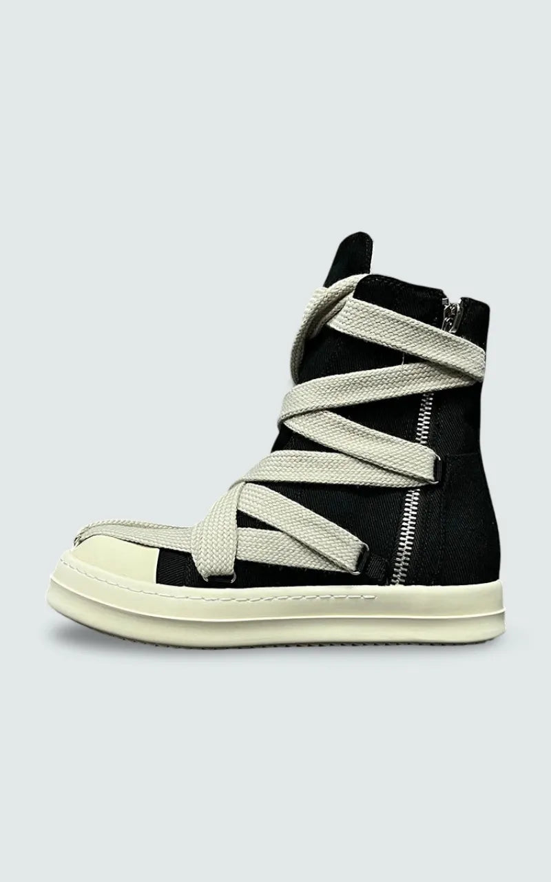 Crosswrap Canvas High-Top Sneakers