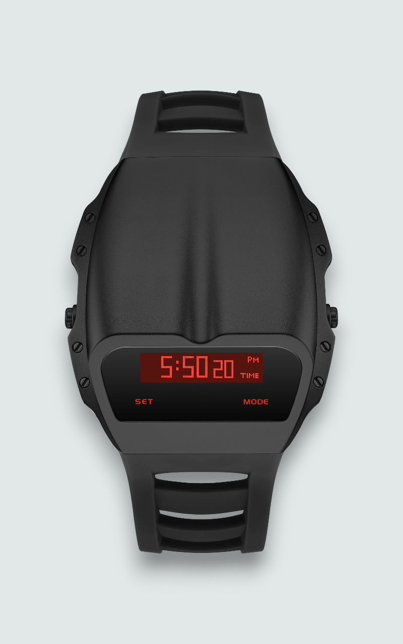 Cyber Shield Digital Watch