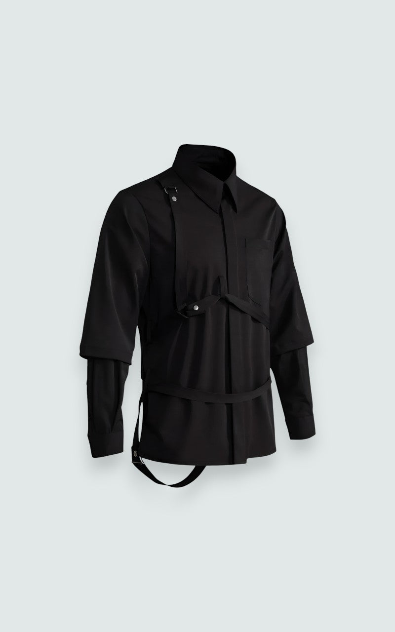 Shadow Belted Long Shirt