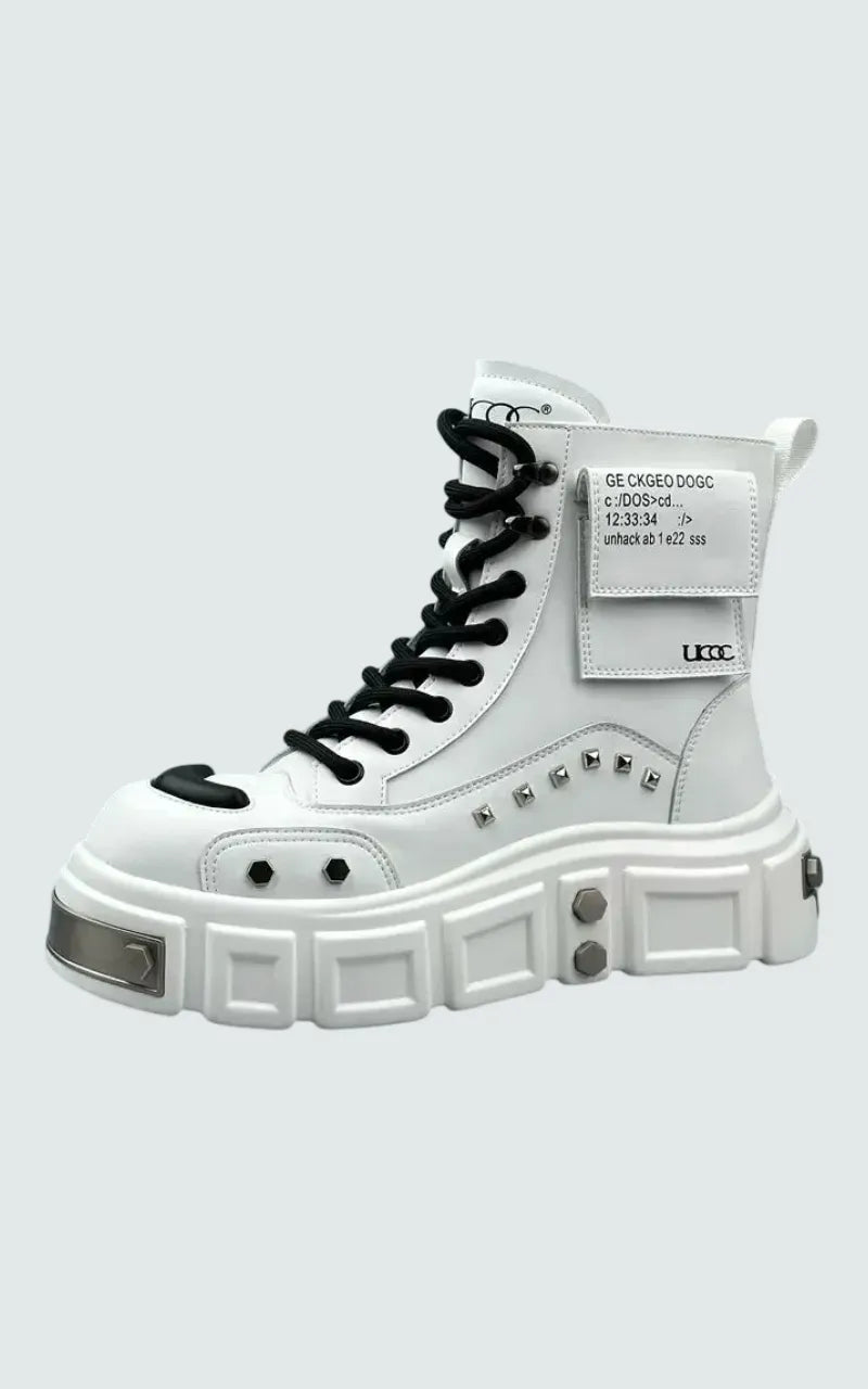 Chrome Riot Platform Boots