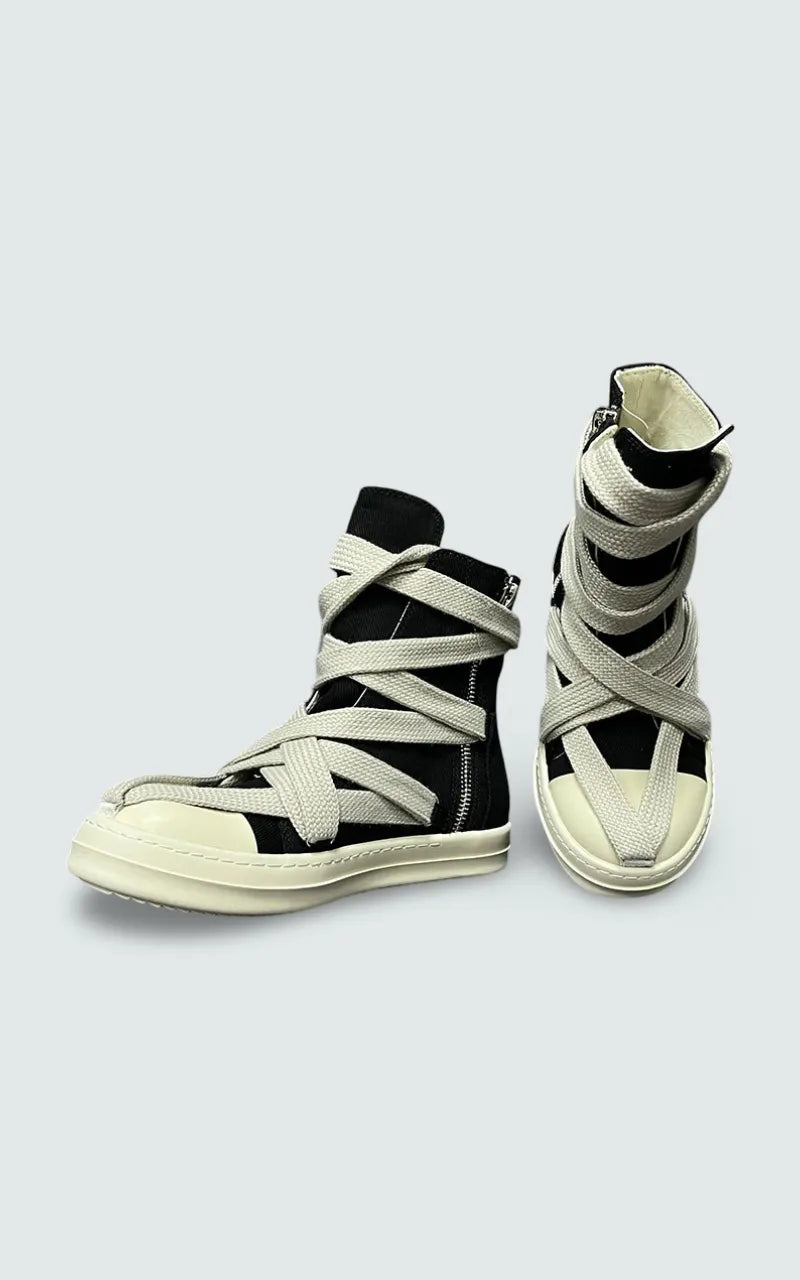 Crosswrap Canvas High-Top Sneakers