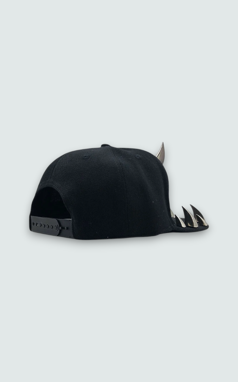 Spike Stud Snapback Cap