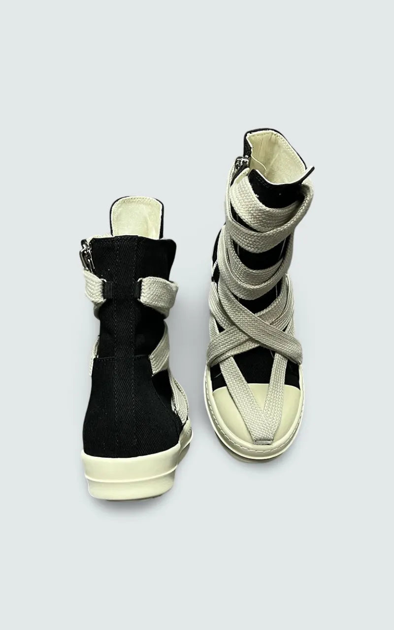 Crosswrap Canvas High-Top Sneakers