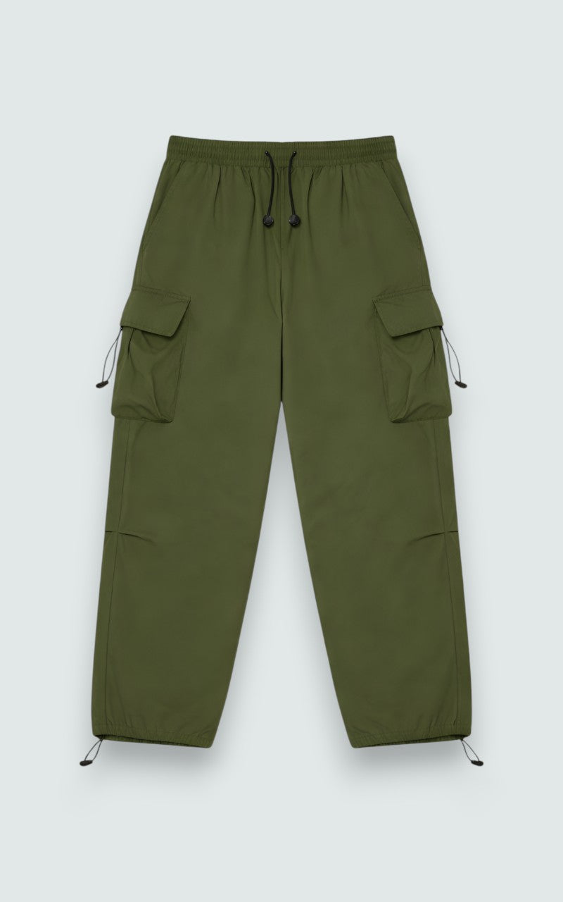 Utility Drawstring Cargo Pants