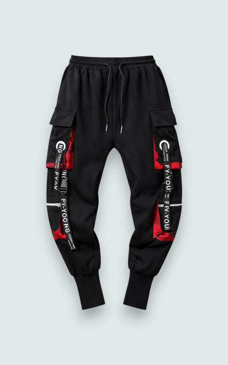 Printed Utility Jogger Pants