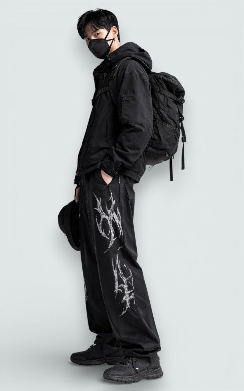 Graphic Applique Relaxed Sweatpants