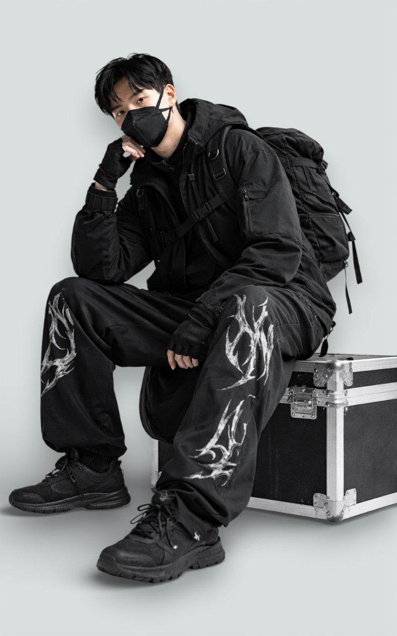 Graphic Applique Relaxed Sweatpants