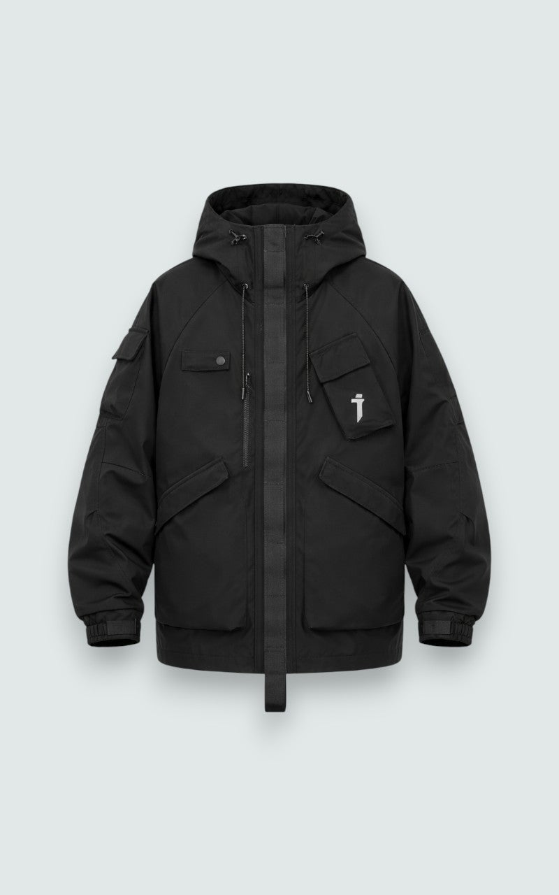 Utility Hooded Street Jacket
