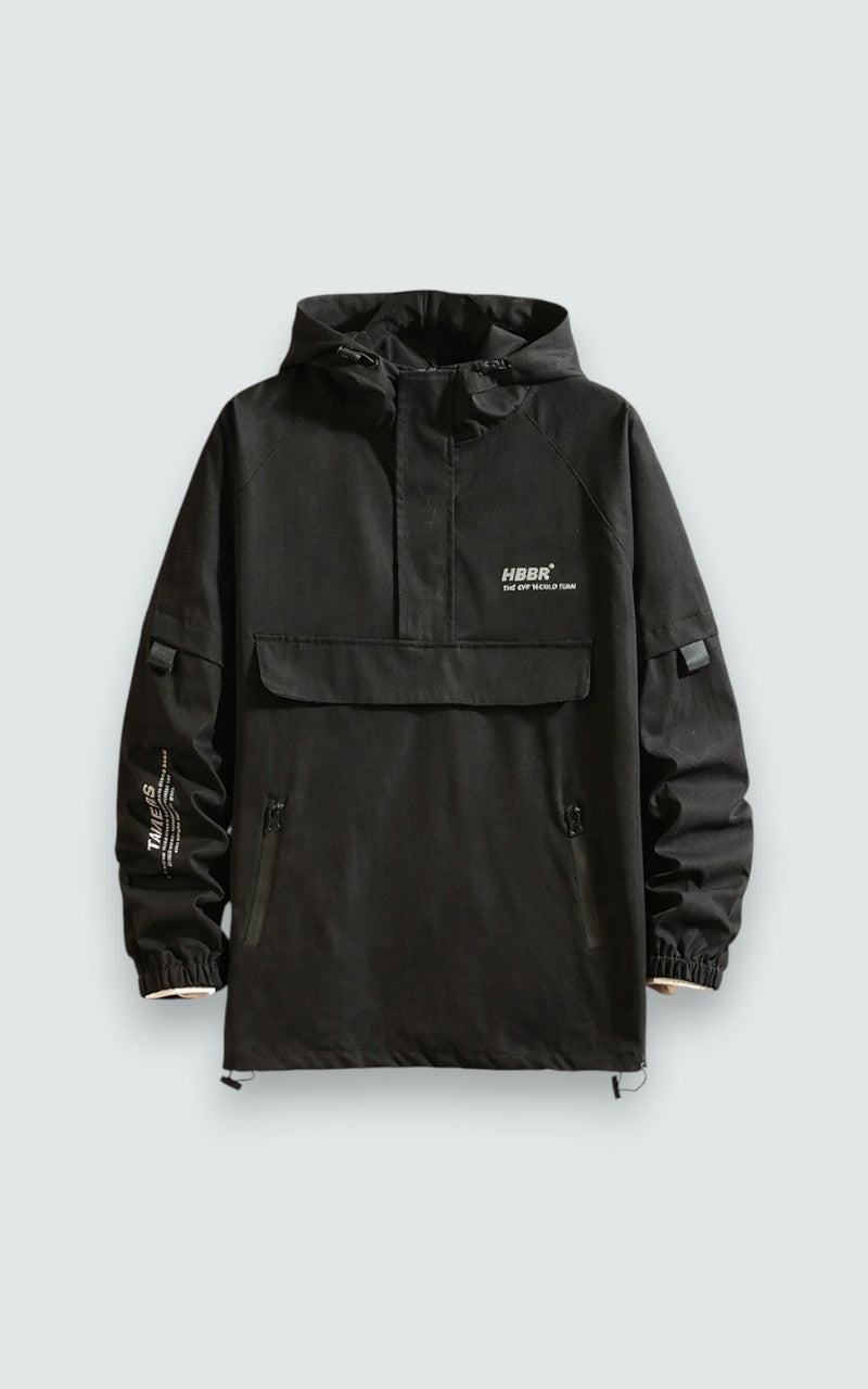 Hooded Utility Street Jacket