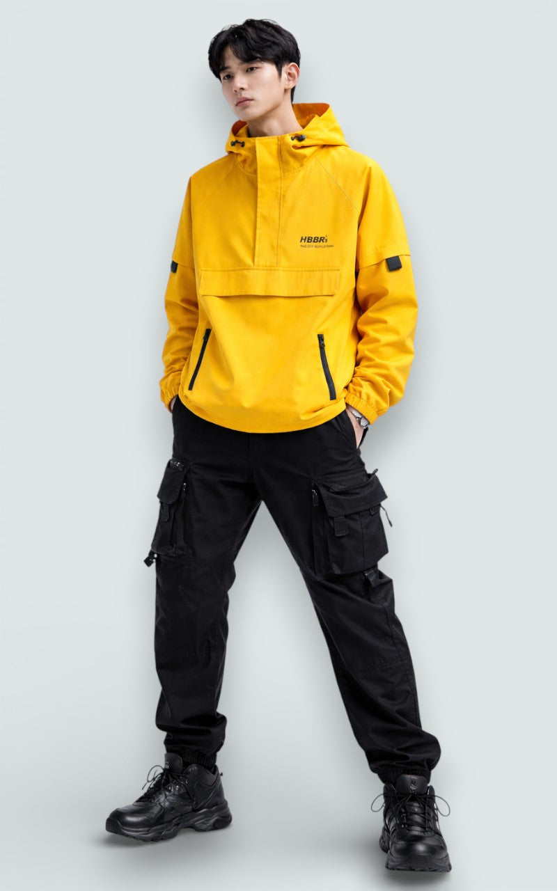 Hooded Utility Street Jacket