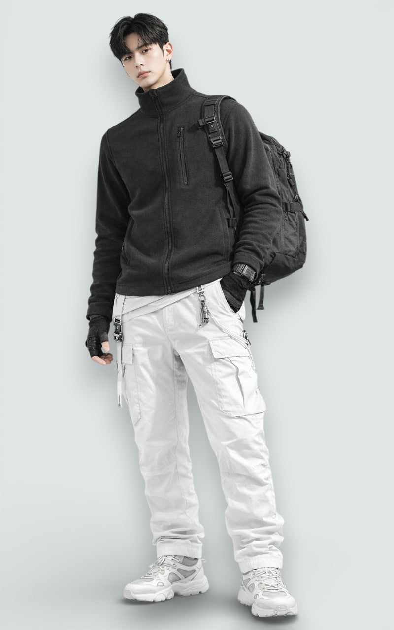 Minimal Zip-Front Travel Jacket