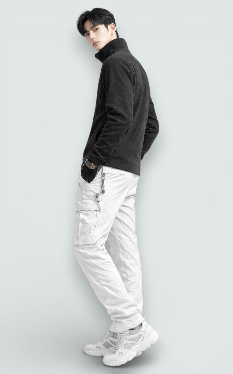 Minimal Zip-Front Travel Jacket