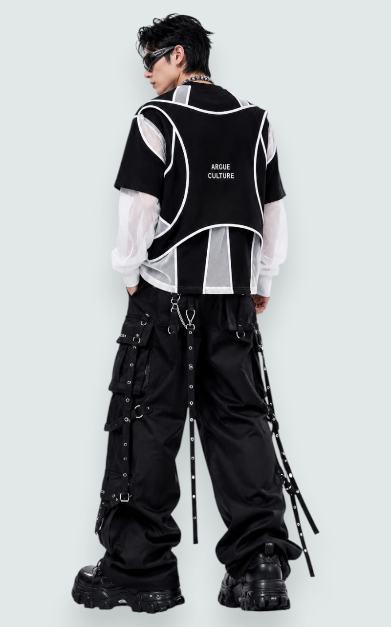 Blackwave Layered Top
