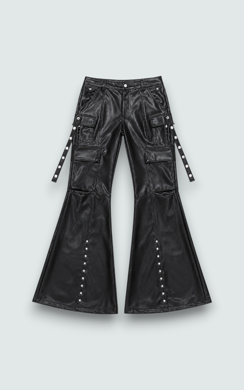 Obsidian Flare Cargo Pants
