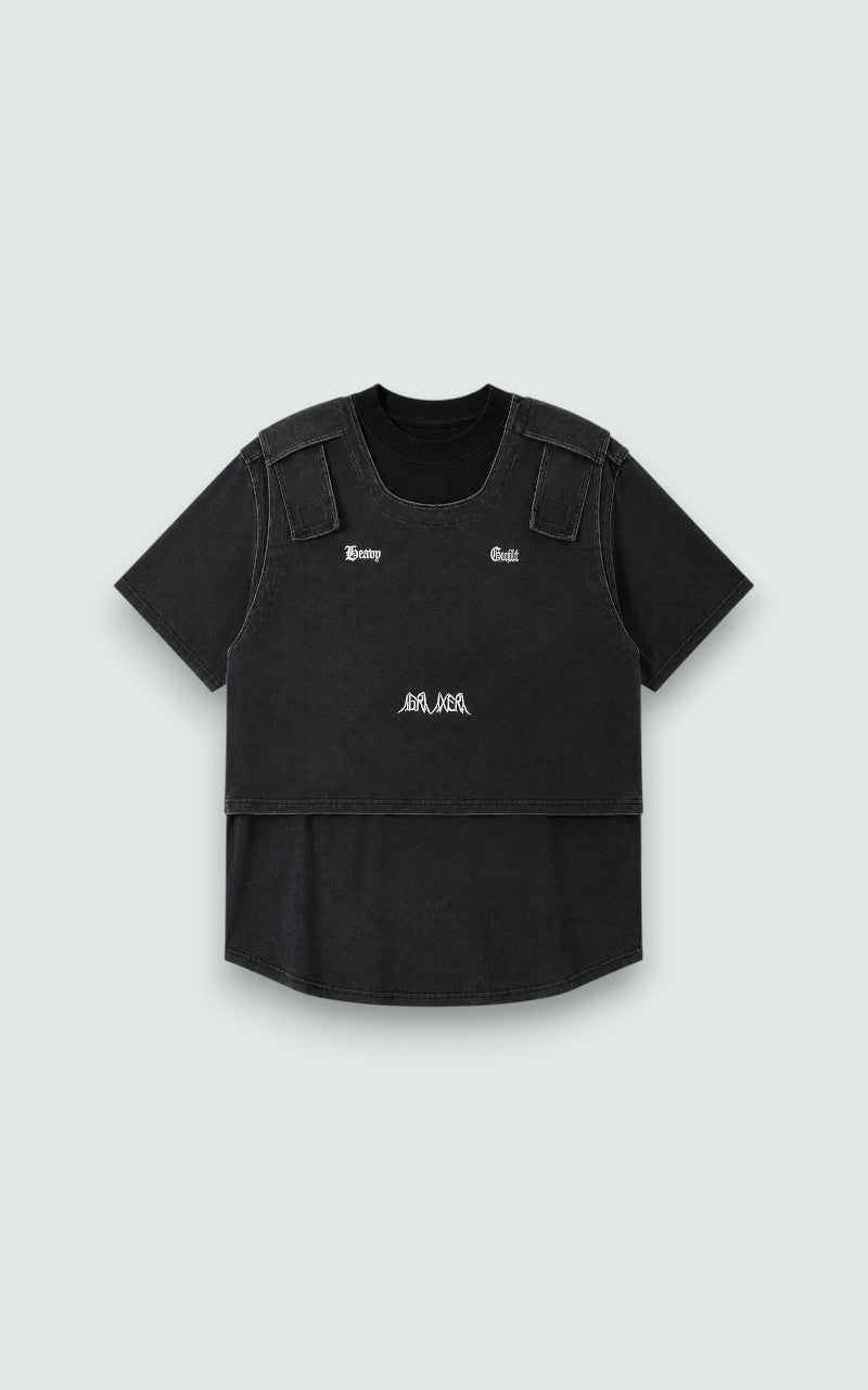 Layered Void Oversized Tee