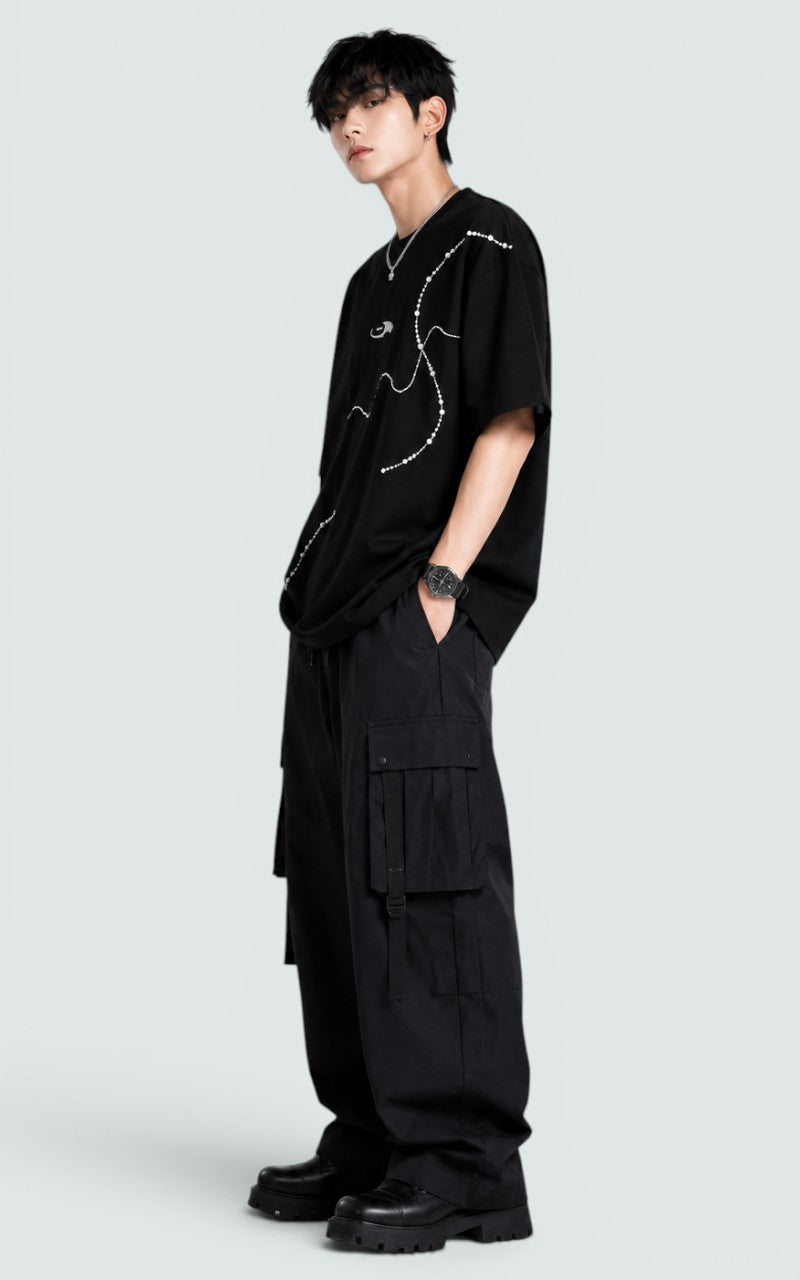 Signal Wave Oversized Tee