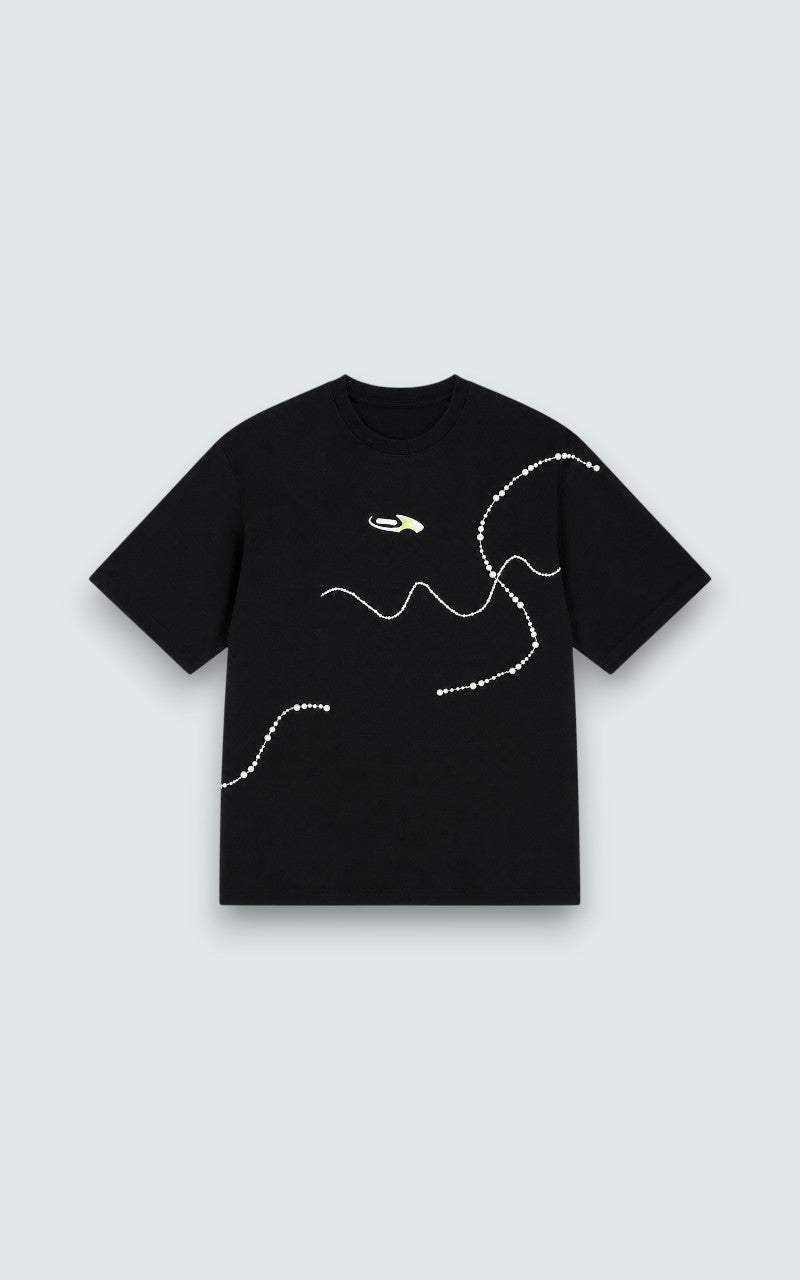 Signal Wave Oversized Tee