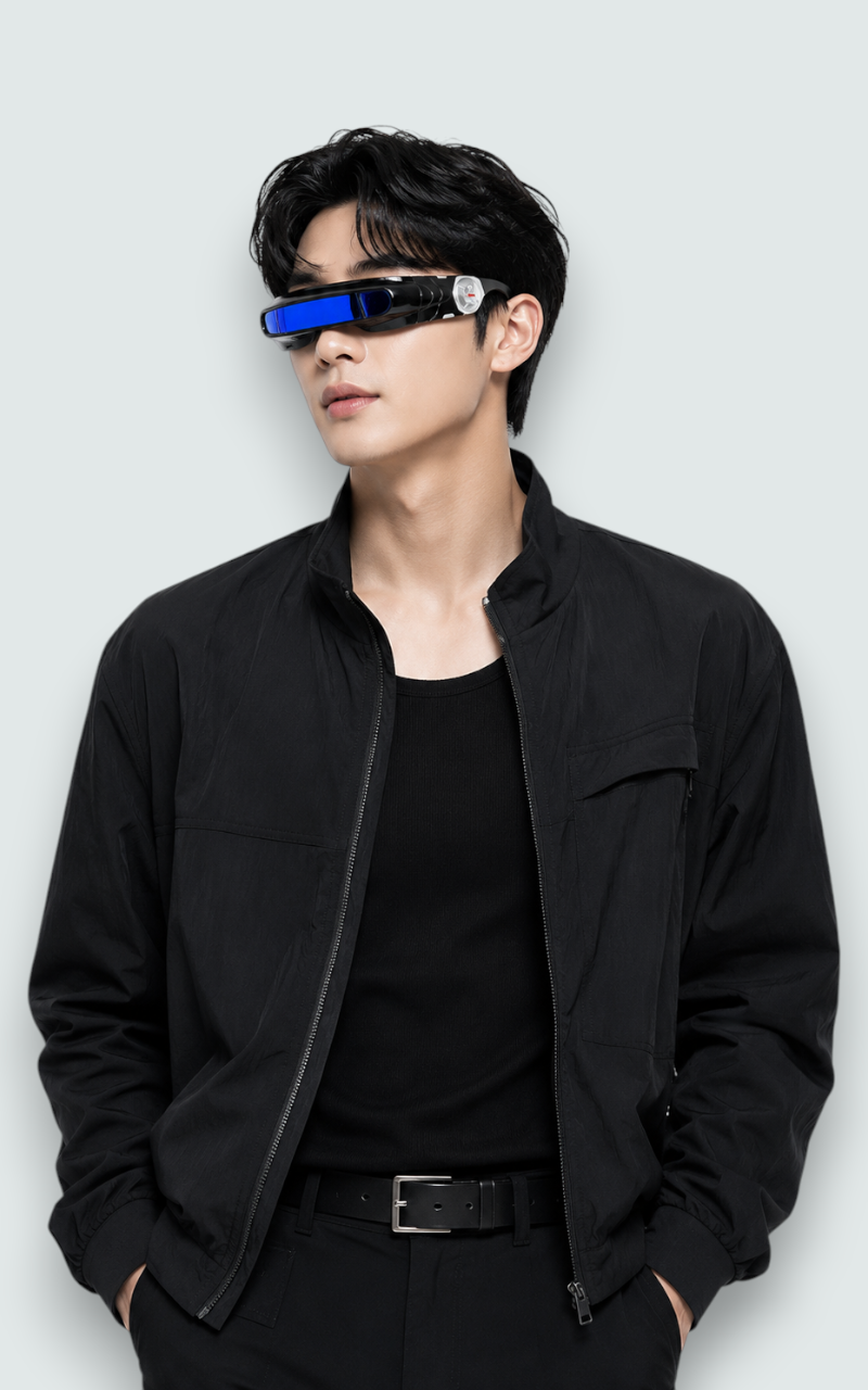 PulseRay Cyber Visor Sunglasses