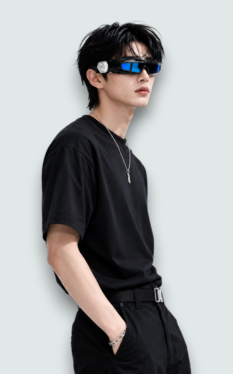 PulseRay Cyber Visor Sunglasses