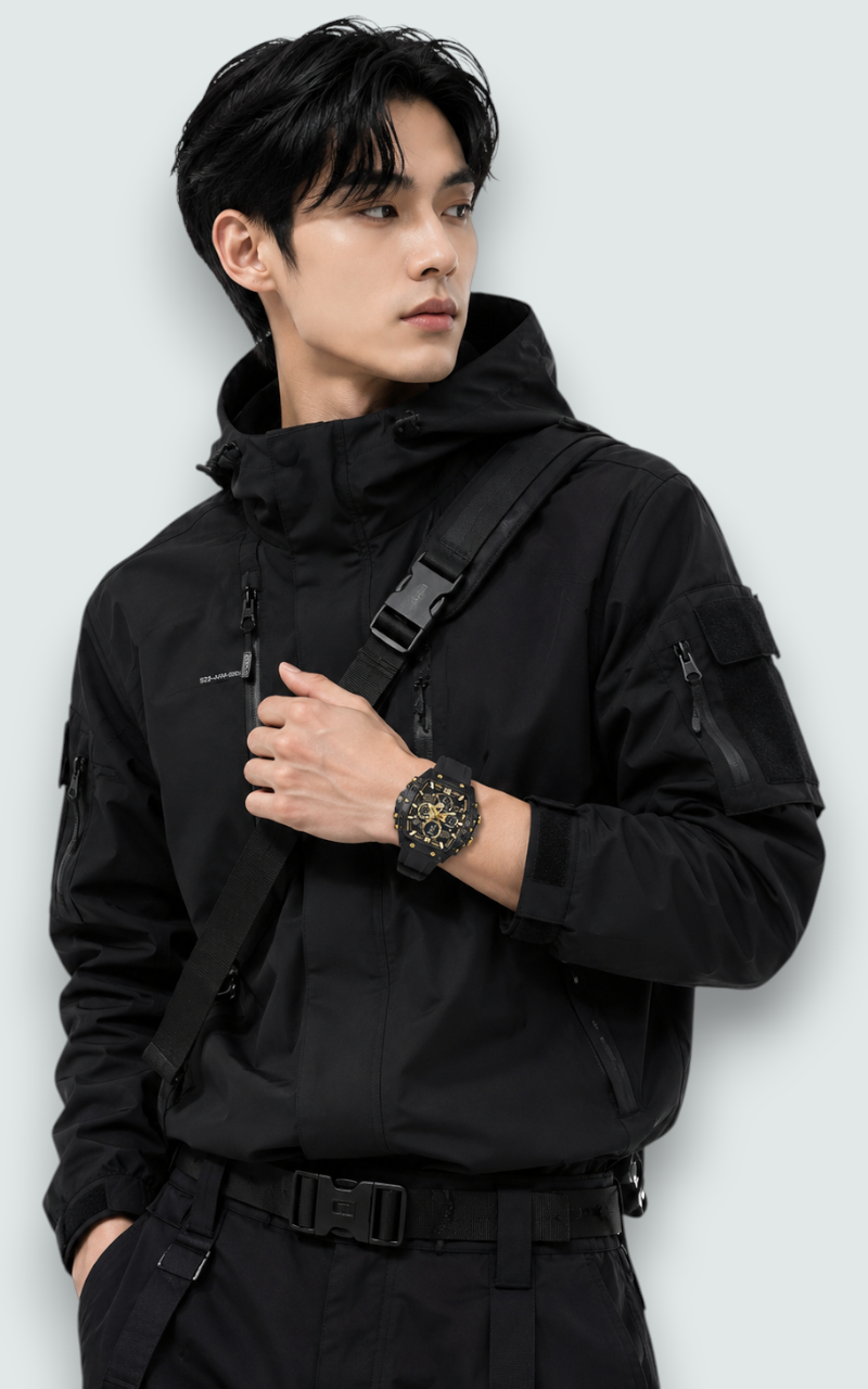 Titan Core Dual Display Watch