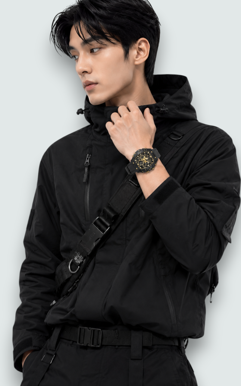Titan Core Dual Display Watch