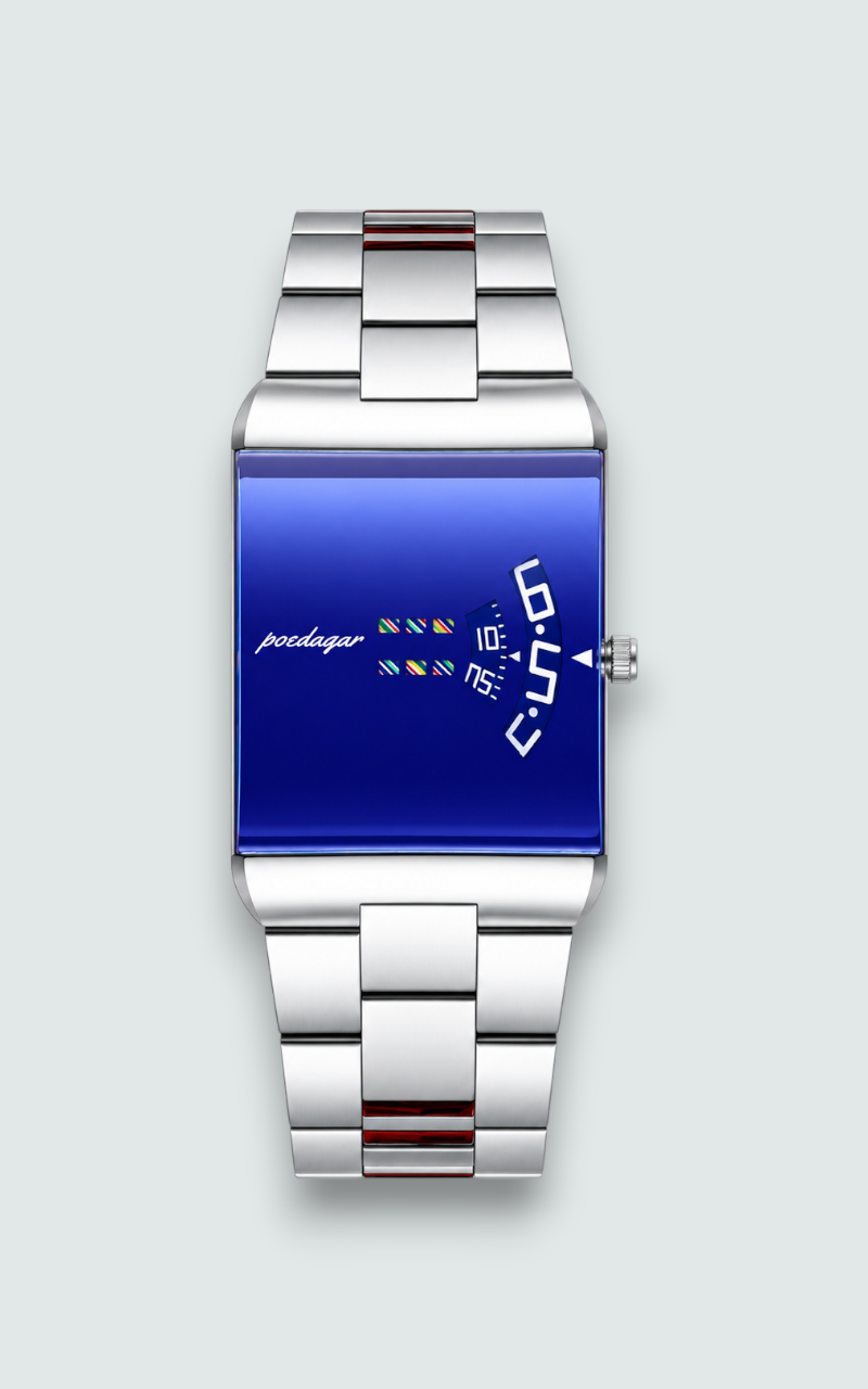 Obsidian Drift Rectangle Watch