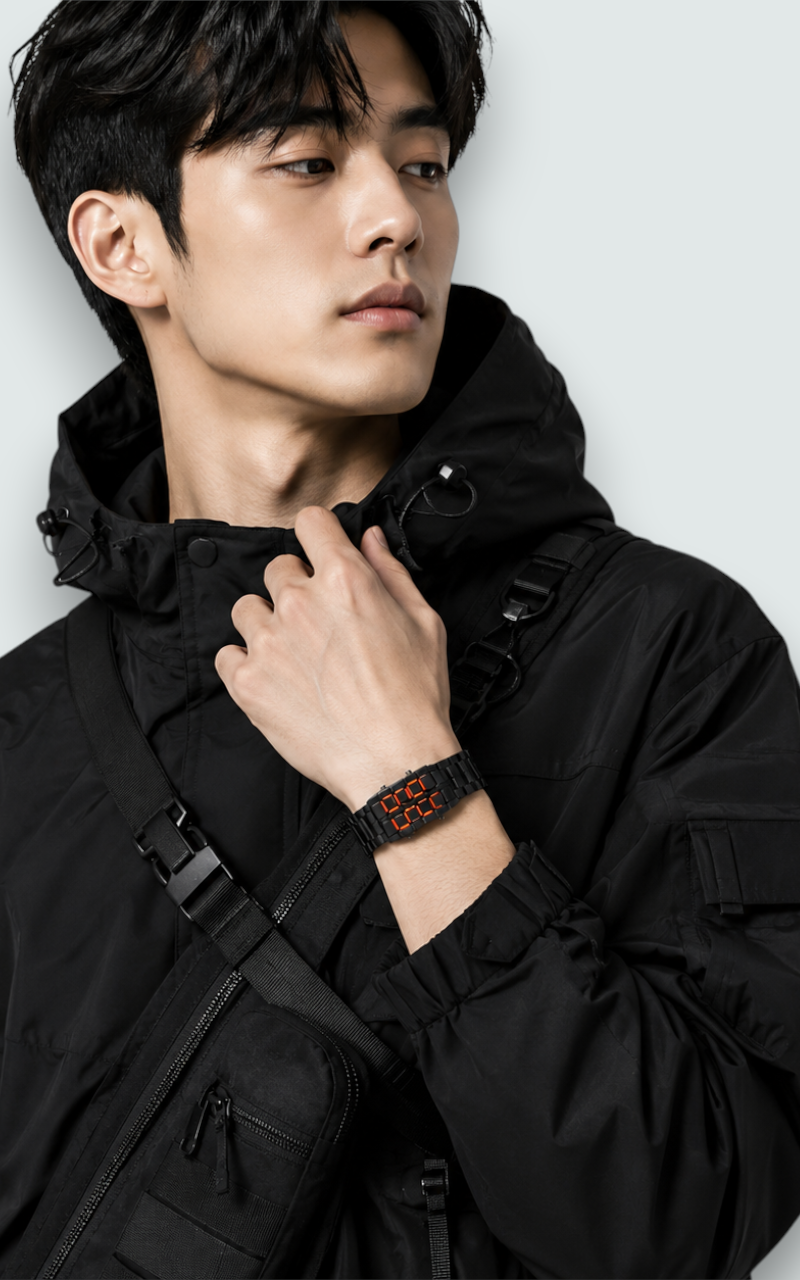 Lava LED Bracelet Watch