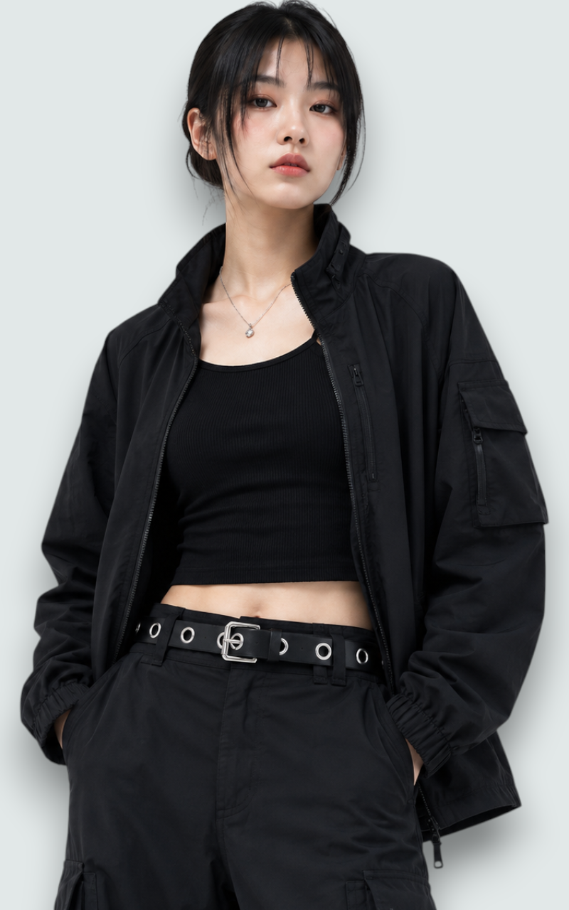 Full-Hole Punk Leather Belt