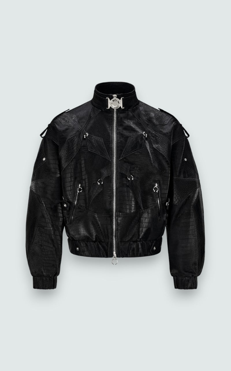 Edgeform Utility Faux Leather Jacket