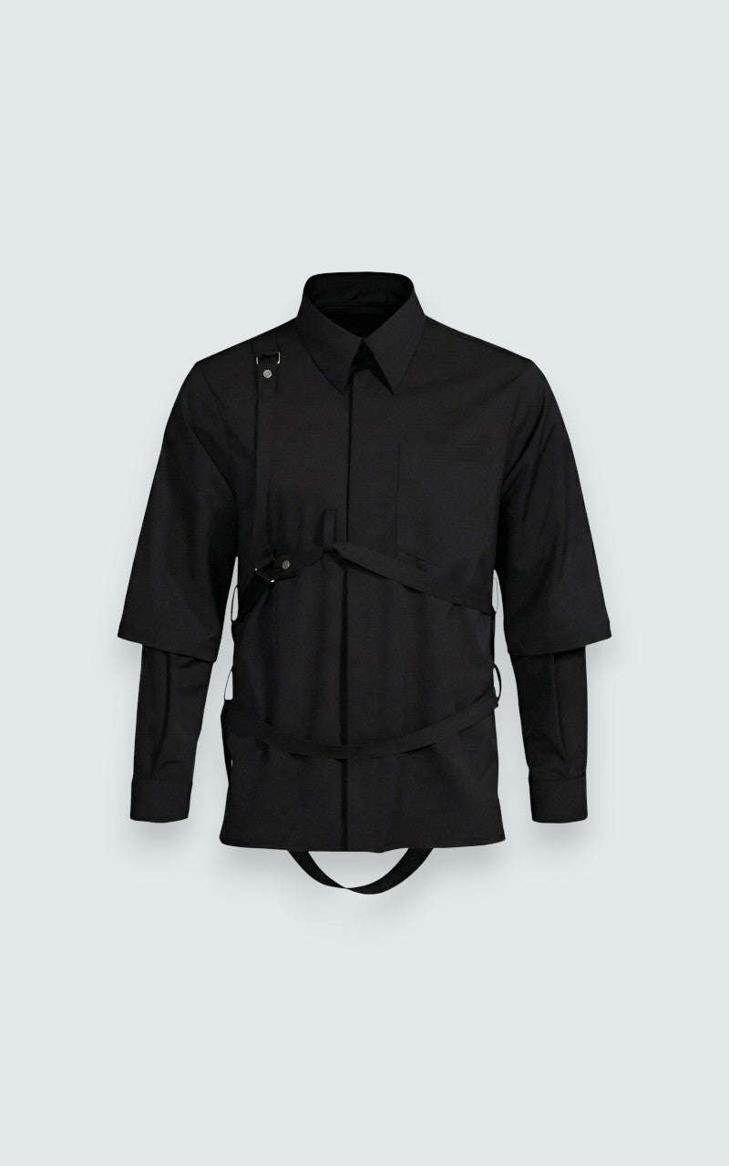 Shadow Belted Long Shirt