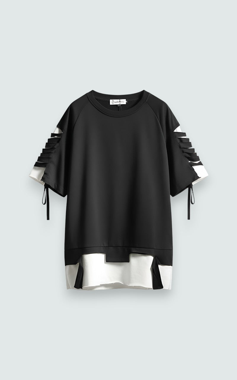 Lightwave Striped Short Sleeve Tee